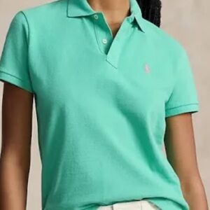 Polo by Ralph Lauren Men's Green Polo Shirt